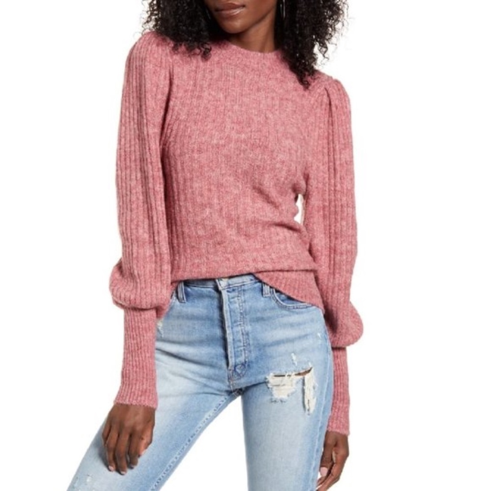 LEITH Juliet Sleeve Sweater